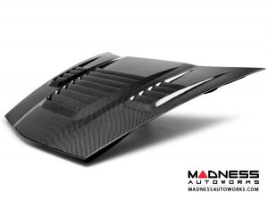 Chevrolet Corvette Carbon Fiber Hood - Anderson Composites - C6 - Le Mans Style Chevrolet Corvette Carbon Fiber Hood - Anderson Composites - C6 - Le Mans Style